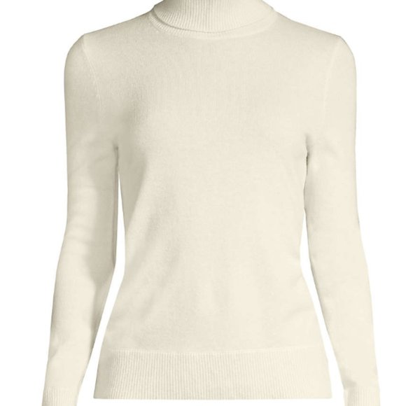 Lands' End Sweaters Lands End Cashmere Turtleneck Sweater Poshmark